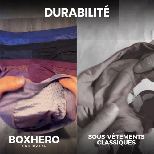 BOXER BOXHERO 1.0 EN FIBRE DE BAMBOU - CONFORT RÉVOLUTIONNÉ TOUT AU LONG DE LA JOURNÉE