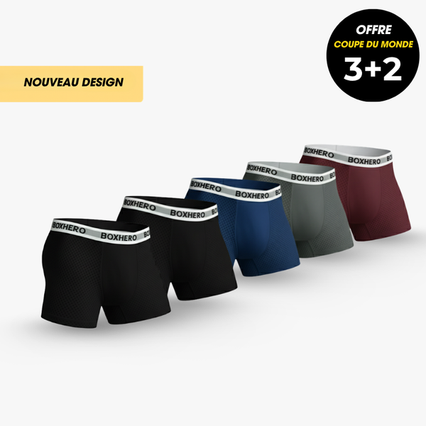 BOXER BOXHERO NOVA EN FIBRE DE BAMBOU - CONFORT RÉVOLUTIONNÉ TOUT AU LONG DE LA JOURNÉE